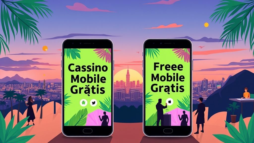Cassino mobile grátis Brasil 2025 funciona em Android/iOS?